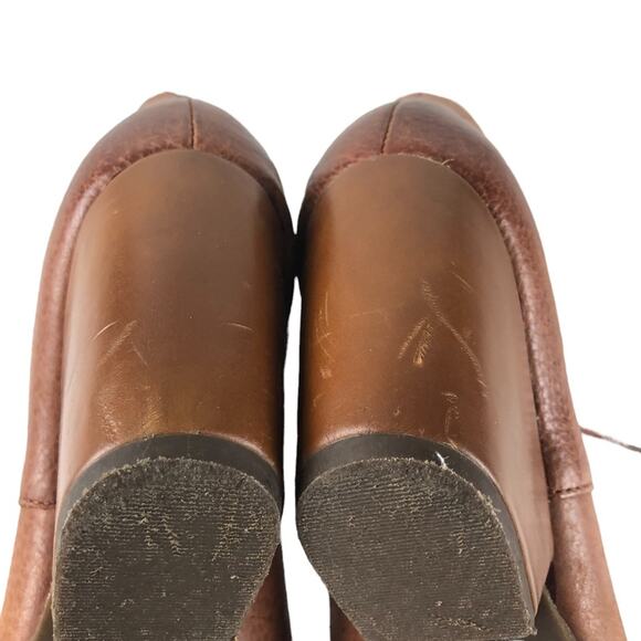 Kork Ease Roana brown distressed booties 6.5 - Picture 3 of 9